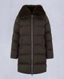 Moose Knuckles - M35LP209S - Belle Dune Long Shearling Trim Puffer - WOMENS -  - GM