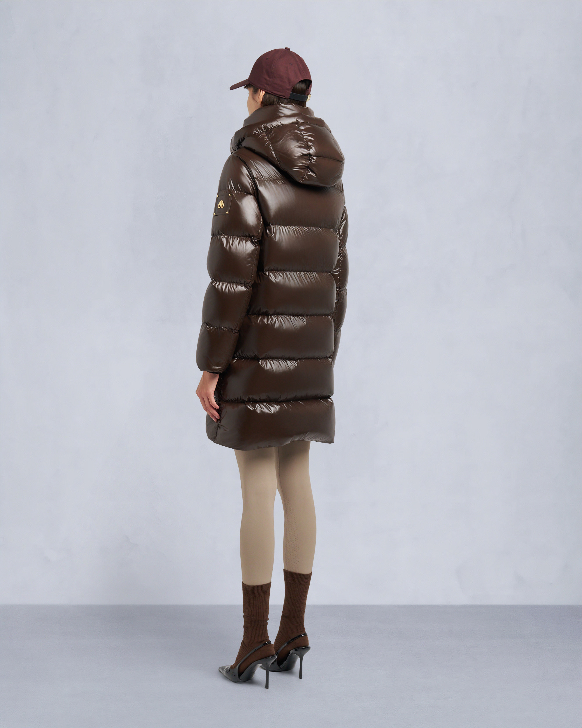Moose Knuckles - M35LP217G - Gold Series Moonstone Parka Jacket - WOMENS -  - Back