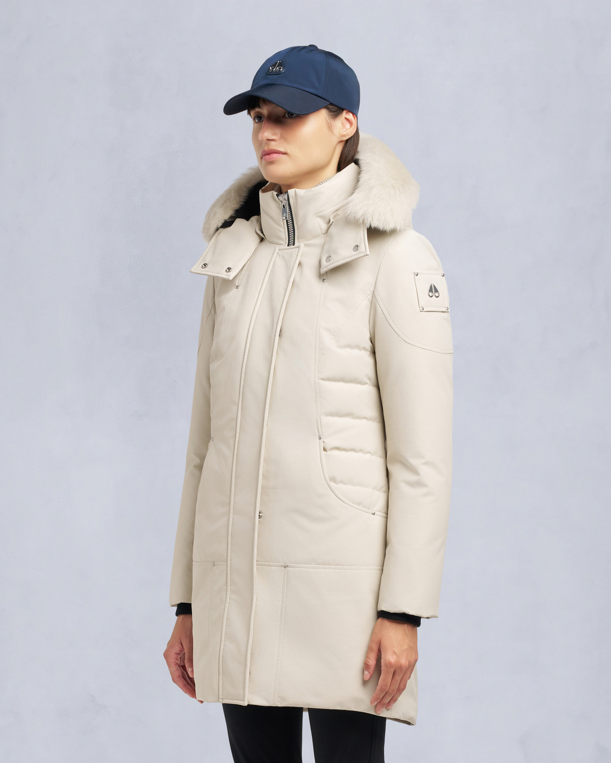 Moose Knuckles - M35LP223S - Cloud Shearling Parka - WOMENS -  - Front
