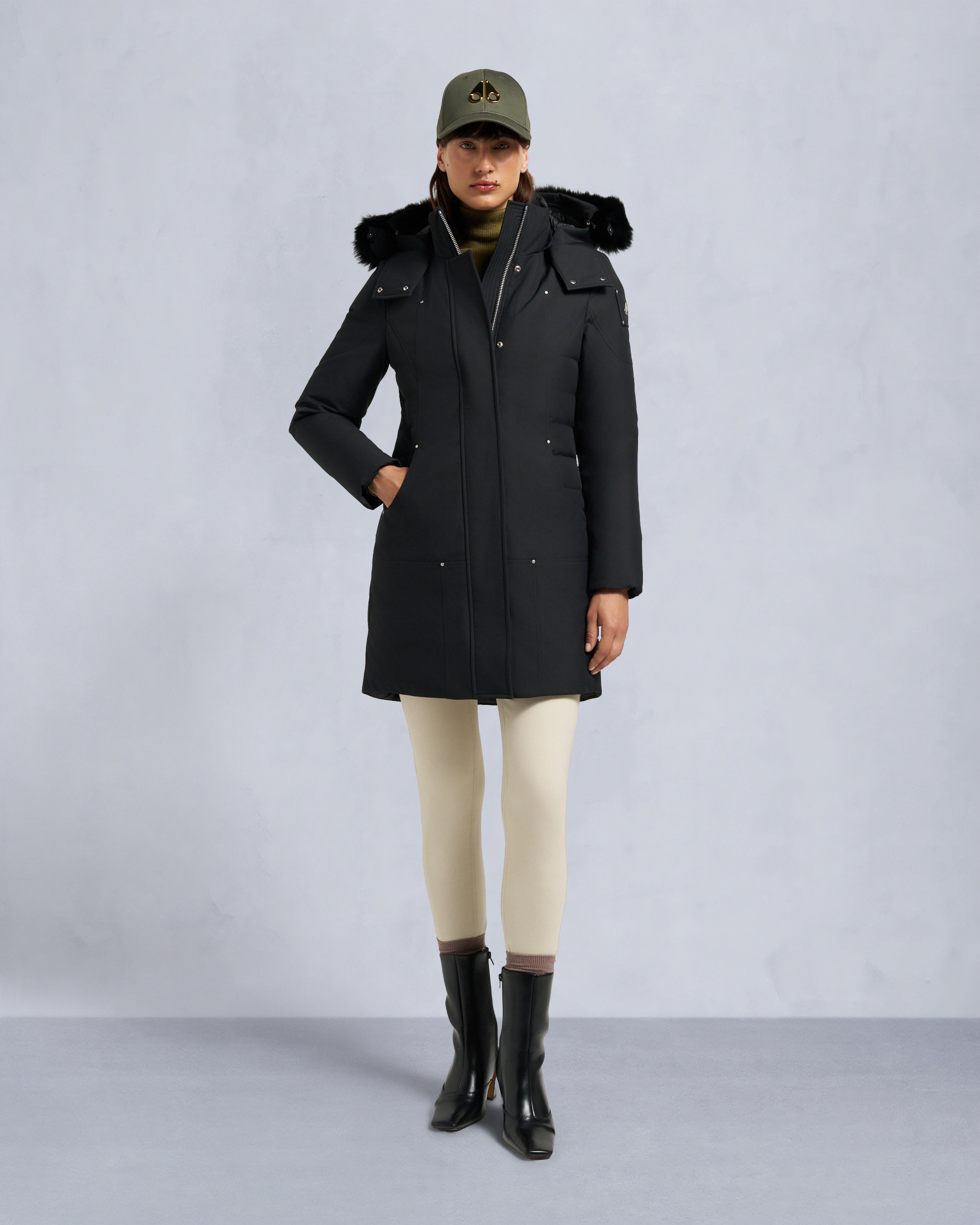 Moose Knuckles - M35LP223S - Cloud Shearling Parka - WOMENS -  - Front Category