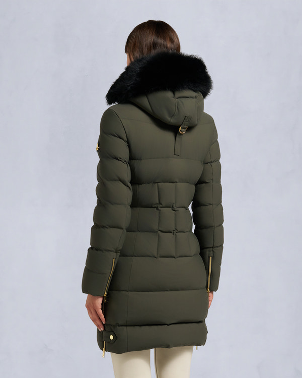 Moose Knuckles - M35LP228GS - Gold Series Nyluxe Watershed 3 Parka - WOMENS -  - Back