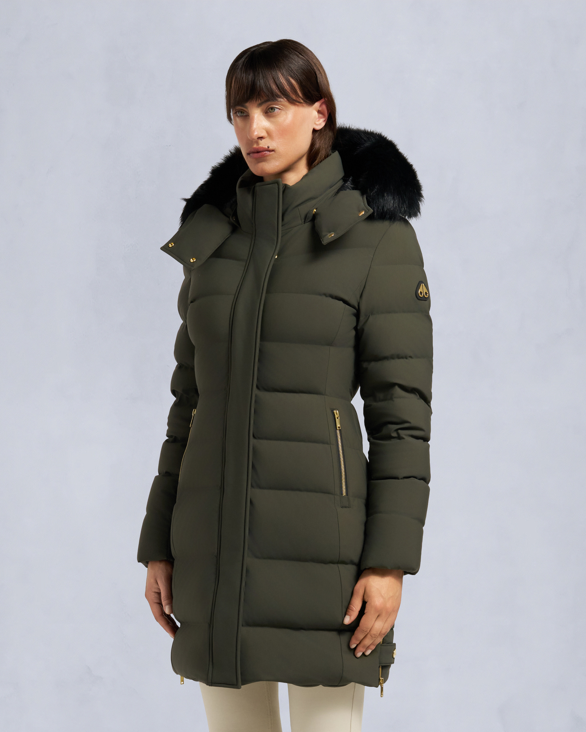 Moose Knuckles - M35LP228GS - Gold Series Nyluxe Watershed 3 Parka - WOMENS -  - Front