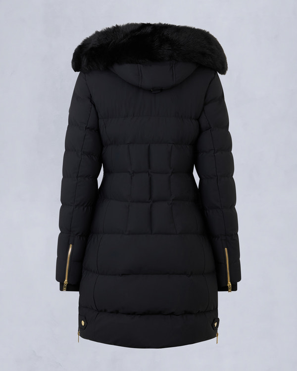 Moose Knuckles - M35LP228GS - GOLD SERIES NYLUXE WATERSHED SHEARLING TRIM PARKA - WOMENS -  - Detail2