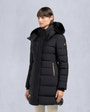 Moose Knuckles - M35LP228GS - GOLD SERIES NYLUXE WATERSHED SHEARLING TRIM PARKA - WOMENS -  - Detail4