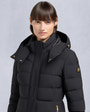 Moose Knuckles - M35LP228GS - GOLD SERIES NYLUXE WATERSHED SHEARLING TRIM PARKA - WOMENS -  - Detail8