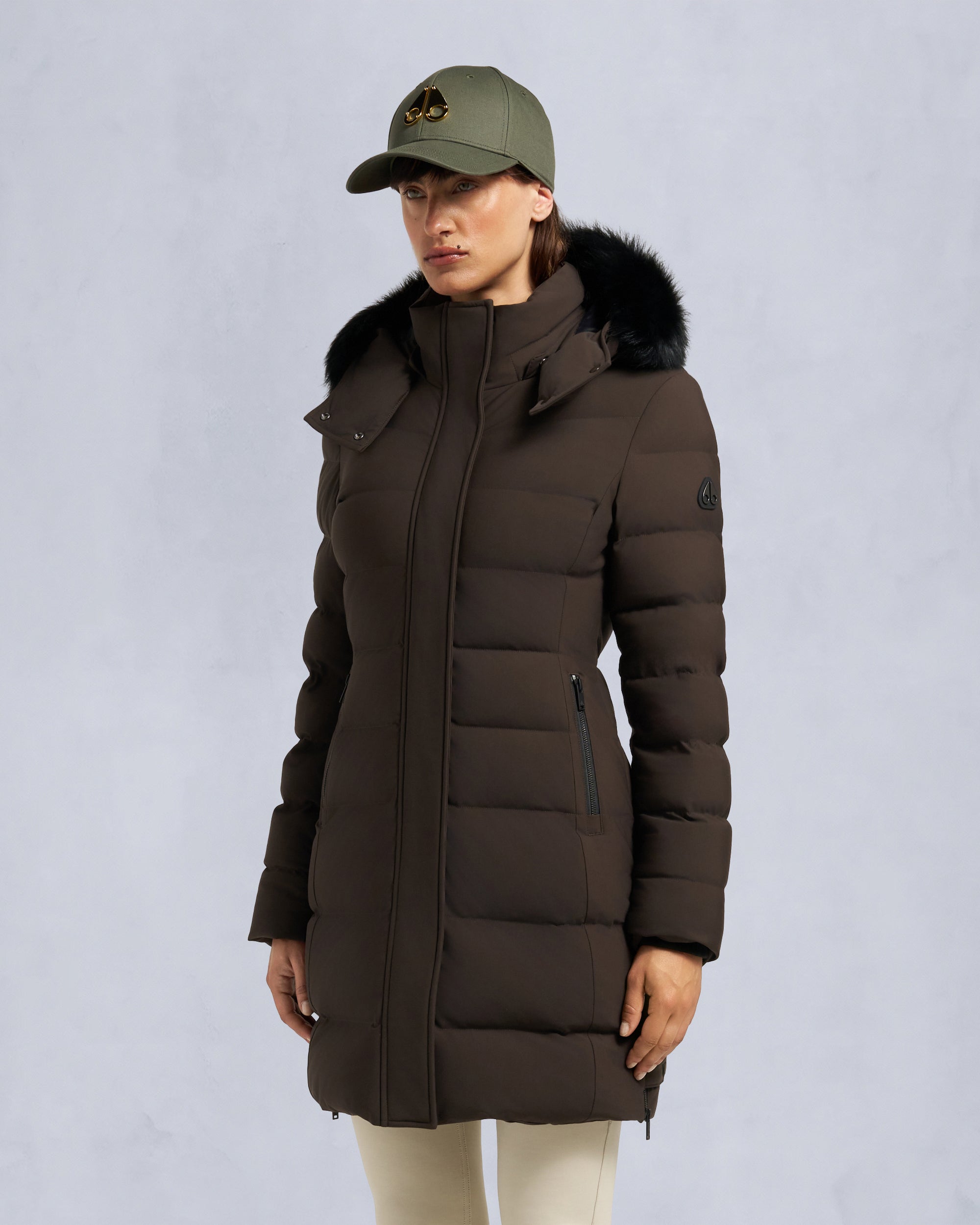 Nyluxe Watershed Shearling Trim Parka | Women | Moose Knuckles