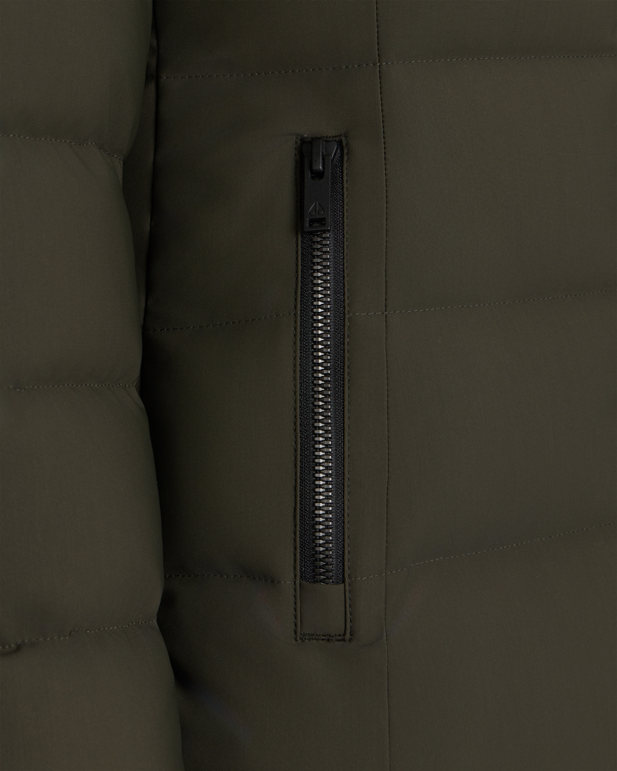 Moose Knuckles - M35LP228S - NYLUXE WATERSHED SHEARLING TRIM PARKA - WOMENS -  - Detail1