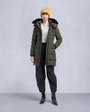 Moose Knuckles - M35LP228S - NYLUXE WATERSHED SHEARLING TRIM PARKA - WOMENS -  - Front Category