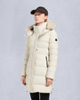 Moose Knuckles - M35LP228S - NYLUXE WATERSHED SHEARLING TRIM PARKA - WOMENS -  - Front