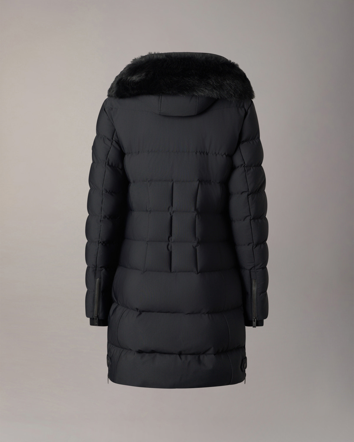 Moose Knuckles - M35LP228S - NYLUXE WATERSHED SHEARLING TRIM PARKA - WOMENS -  - Detail9