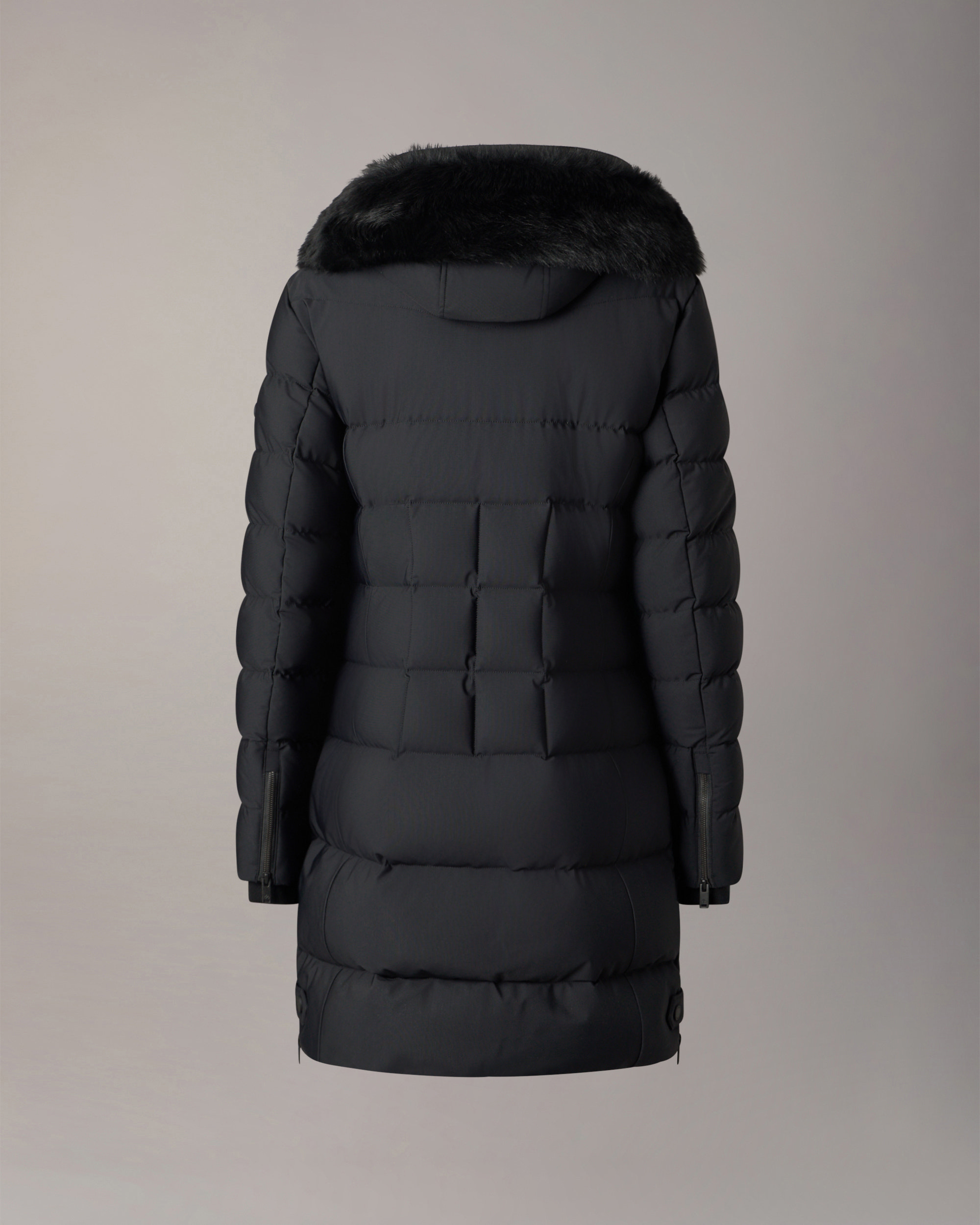 Moose Knuckles - M35LP228S - NYLUXE WATERSHED SHEARLING TRIM PARKA - WOMENS -  - Detail9