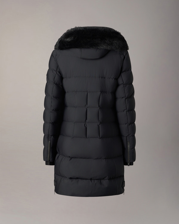 Moose Knuckles - M35LP228S - NYLUXE WATERSHED SHEARLING TRIM PARKA - WOMENS -  - Detail9