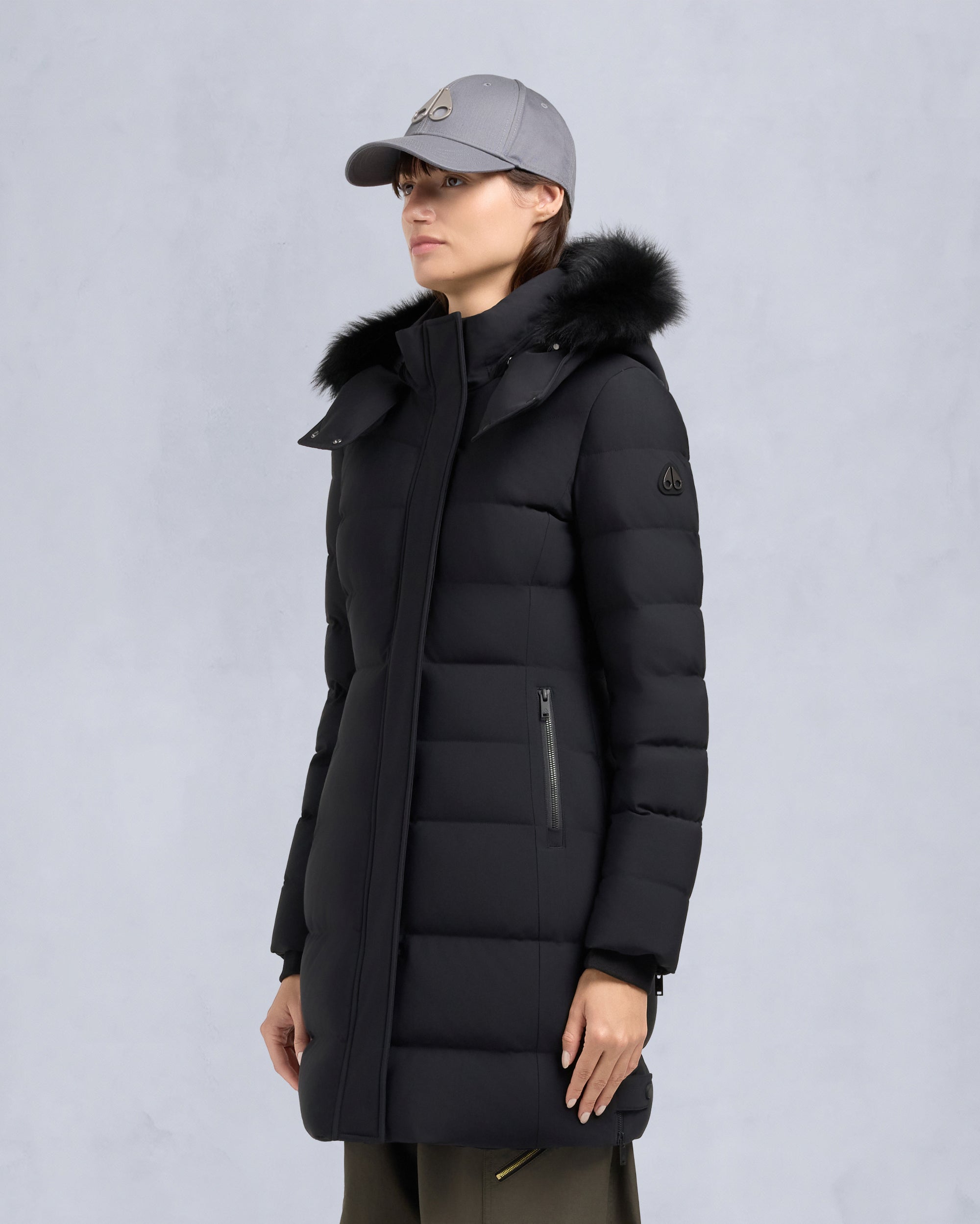 Nyluxe Watershed Shearling Trim Parka | Women | Moose Knuckles