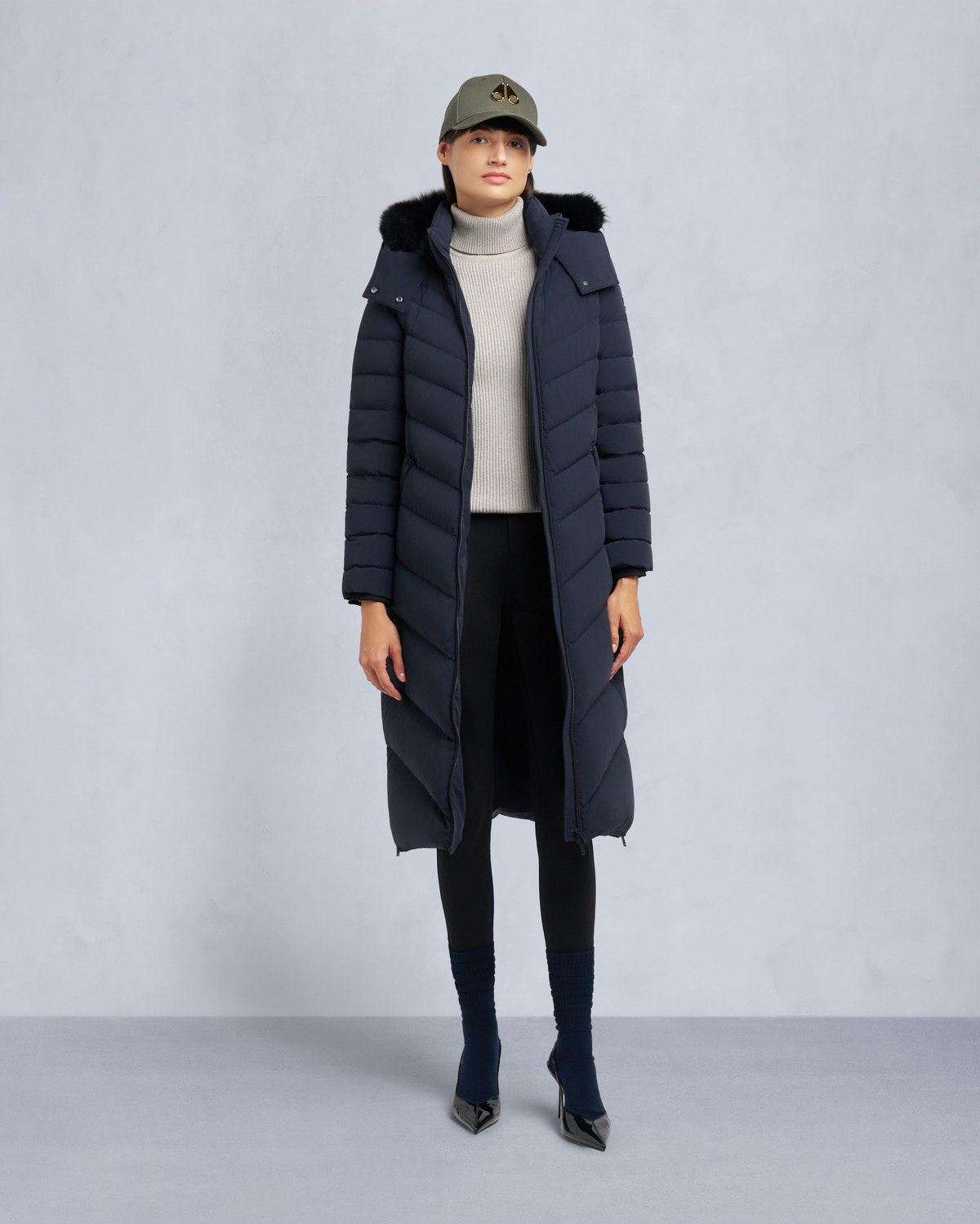 Moose Knuckles - M35LP235S - COOPER LAKE SHEARLING TRIM PARKA - WOMENS -  - Front Category