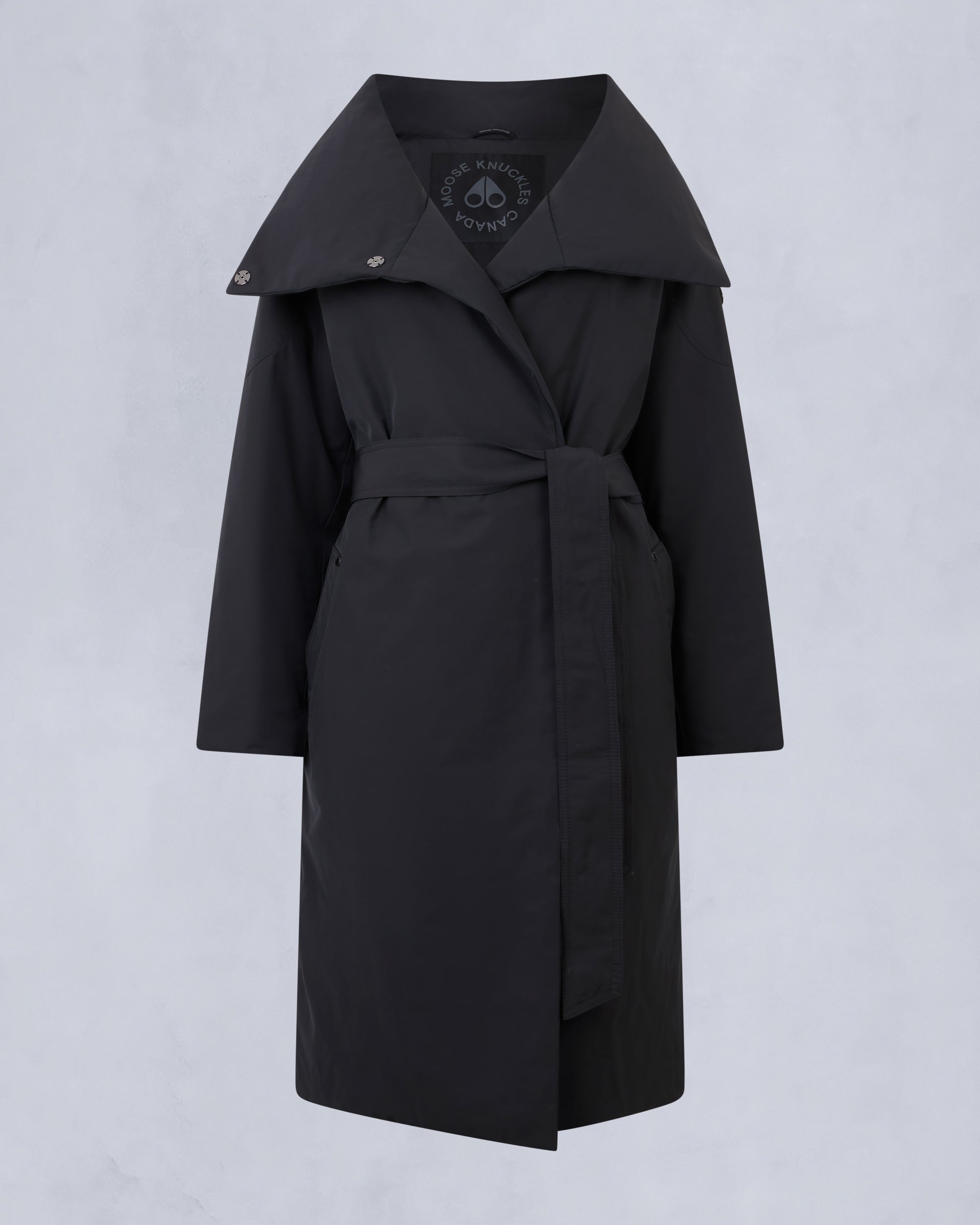 BLACK SIGN / KNUCKLE COAT ナックルコート Londsdale Long Wrap Jacket | Women | Moose Knuckles