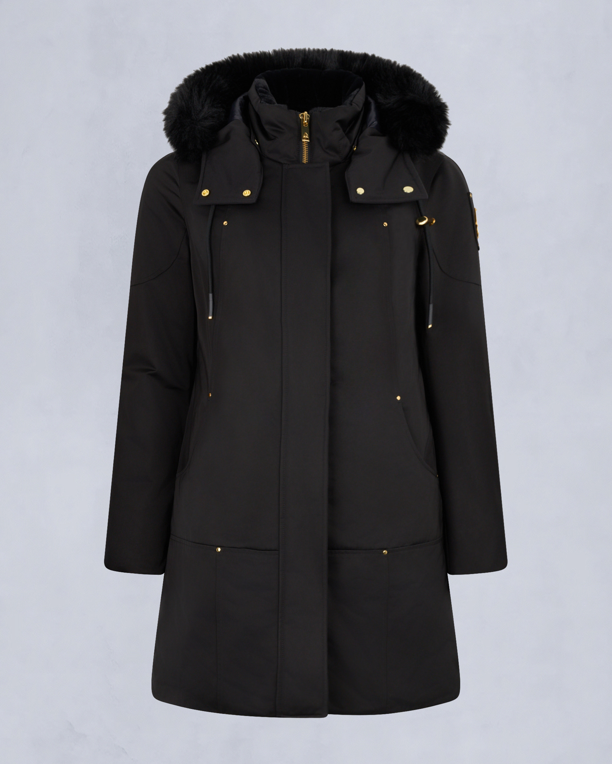 Moose Knuckles - M35LP253G - Gold Series Satin Stirling Parka - WOMENS -  - GM