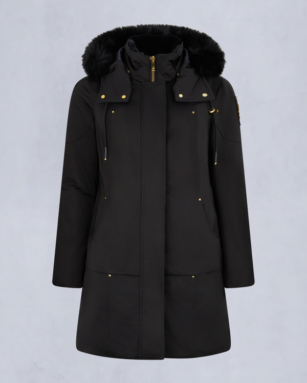 Moose Knuckles - M35LP253G - Gold Series Satin Stirling Parka - WOMENS -  - GM