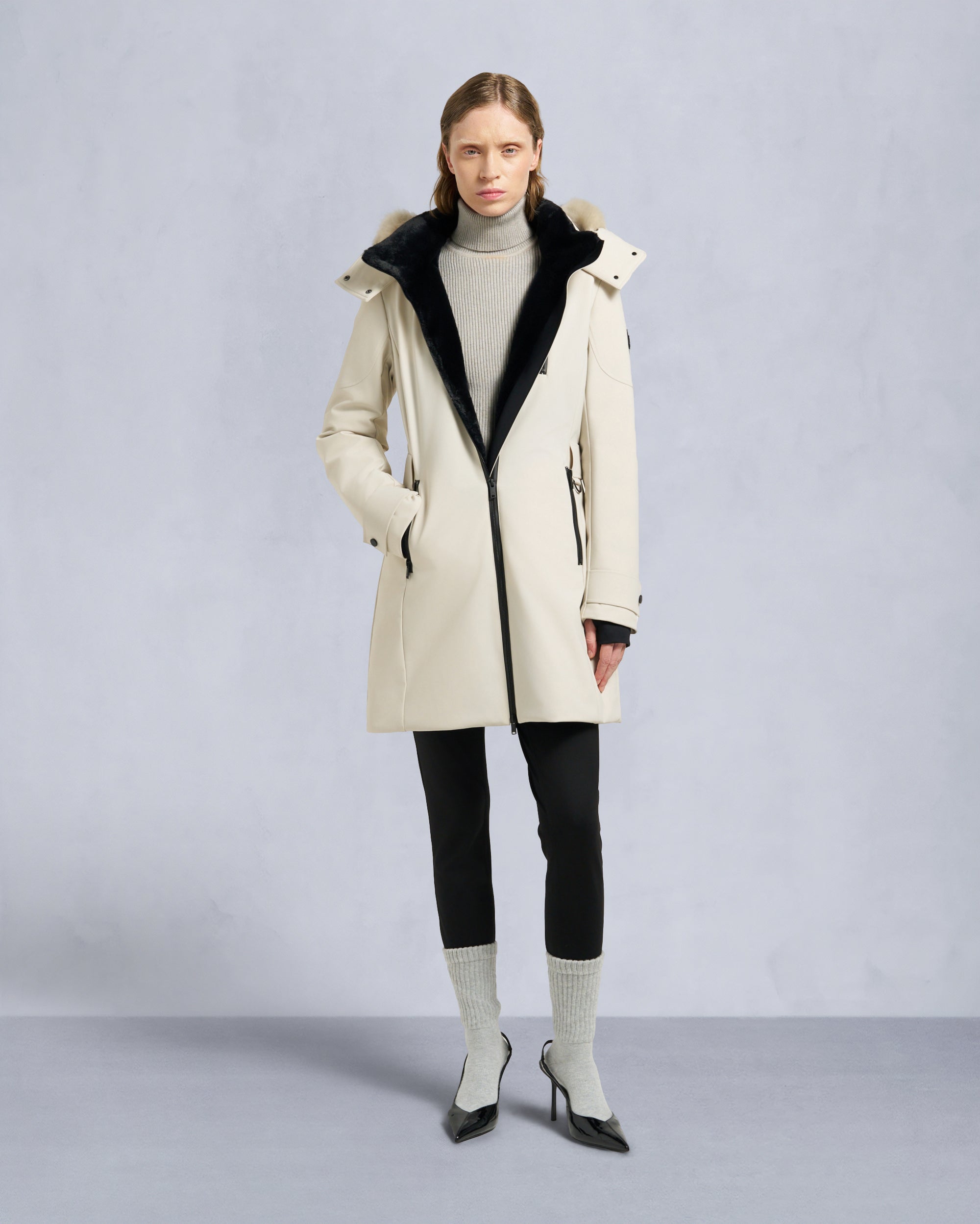 Wingrove Shearling Trim Down Parka | Women | Moose Knuckles