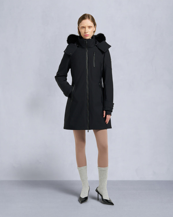 Moose Knuckles - M35LP257S - Wingrove Shearling Trim Down Parka - WOMENS -  - Detail3