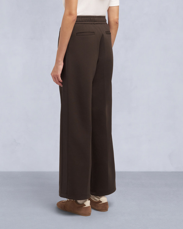 Moose Knuckles - M35LR756 - Mix Media Wide Leg Pant - WOMENS -  - Back