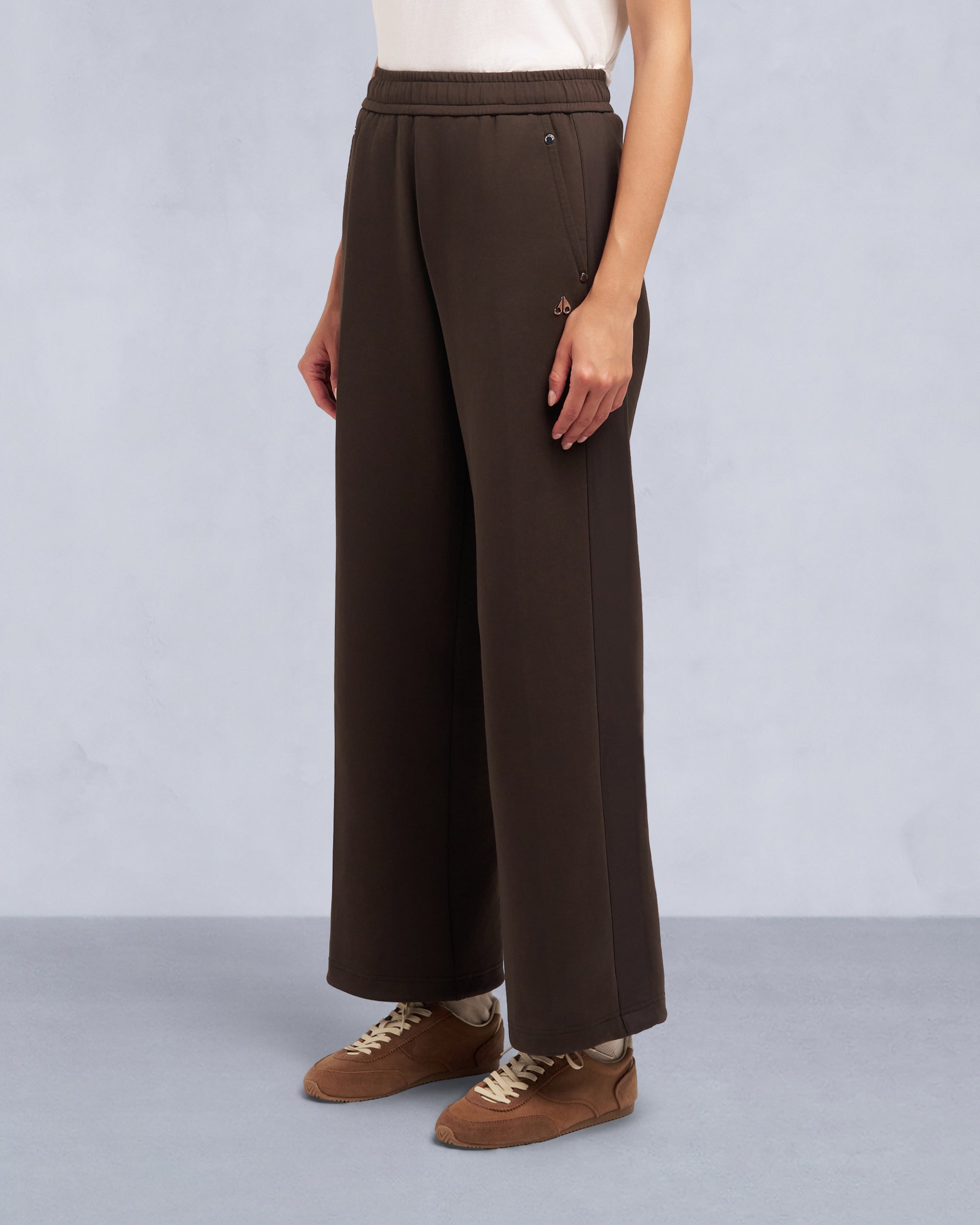 Mix Media Wide Leg Pant | Women | Moose Knuckles