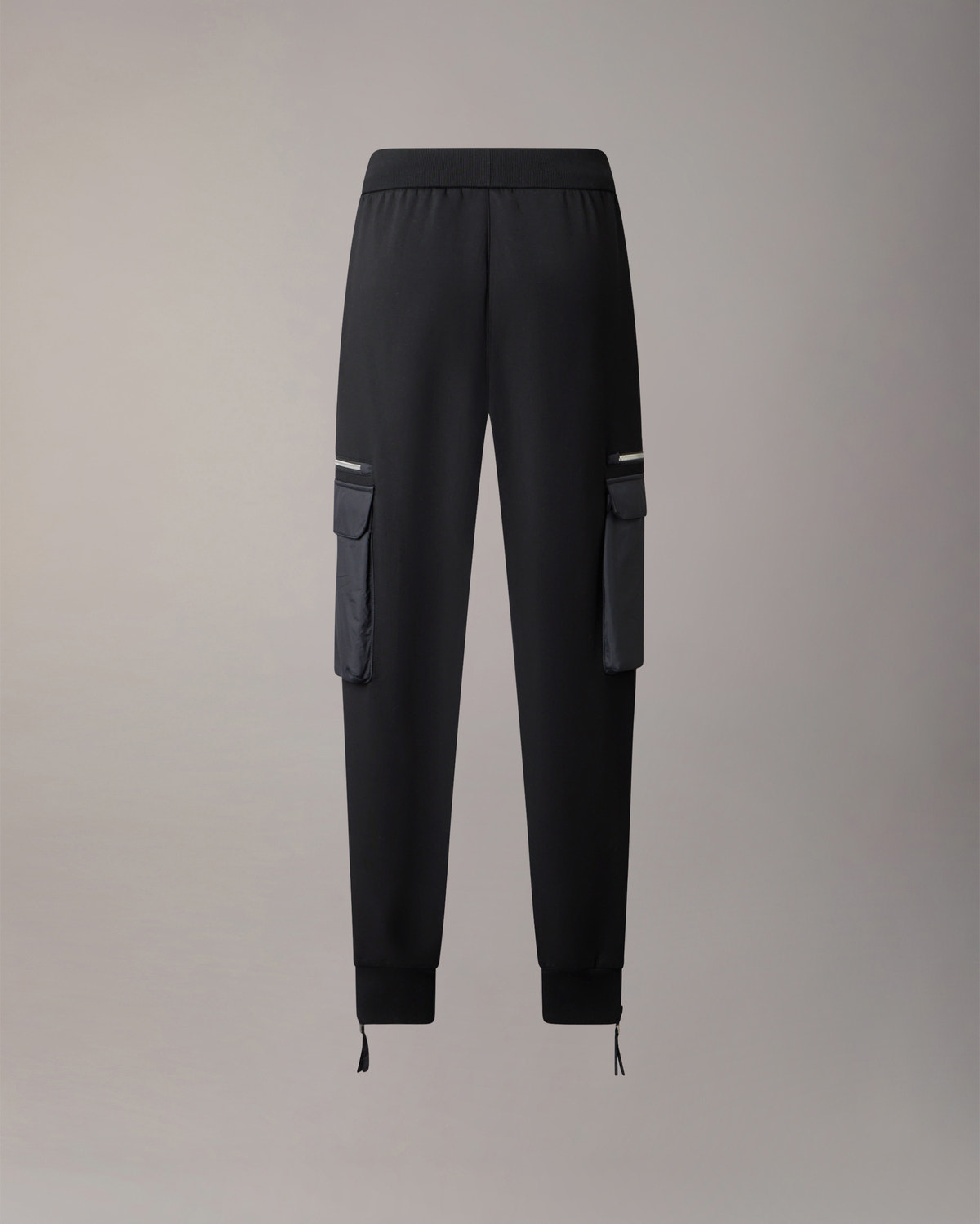 Moose Knuckles - M35LR756 - Mixed Media Wide-Leg Pants - WOMENS -  - Detail9
