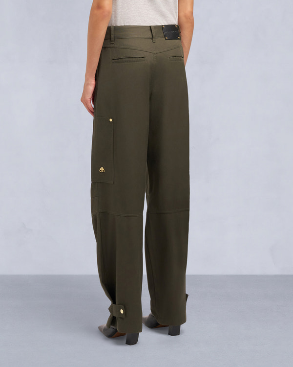 Moose Knuckles - M35LR771G - Iona Cargo Pant - WOMENS -  - Back