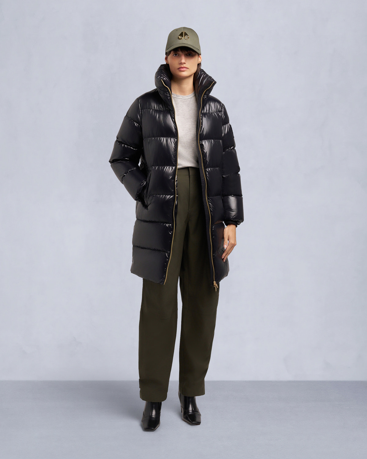 Moose Knuckles - M35LR771G - Gold Series Iona Cargo Pant - WOMENS -  - Front Category