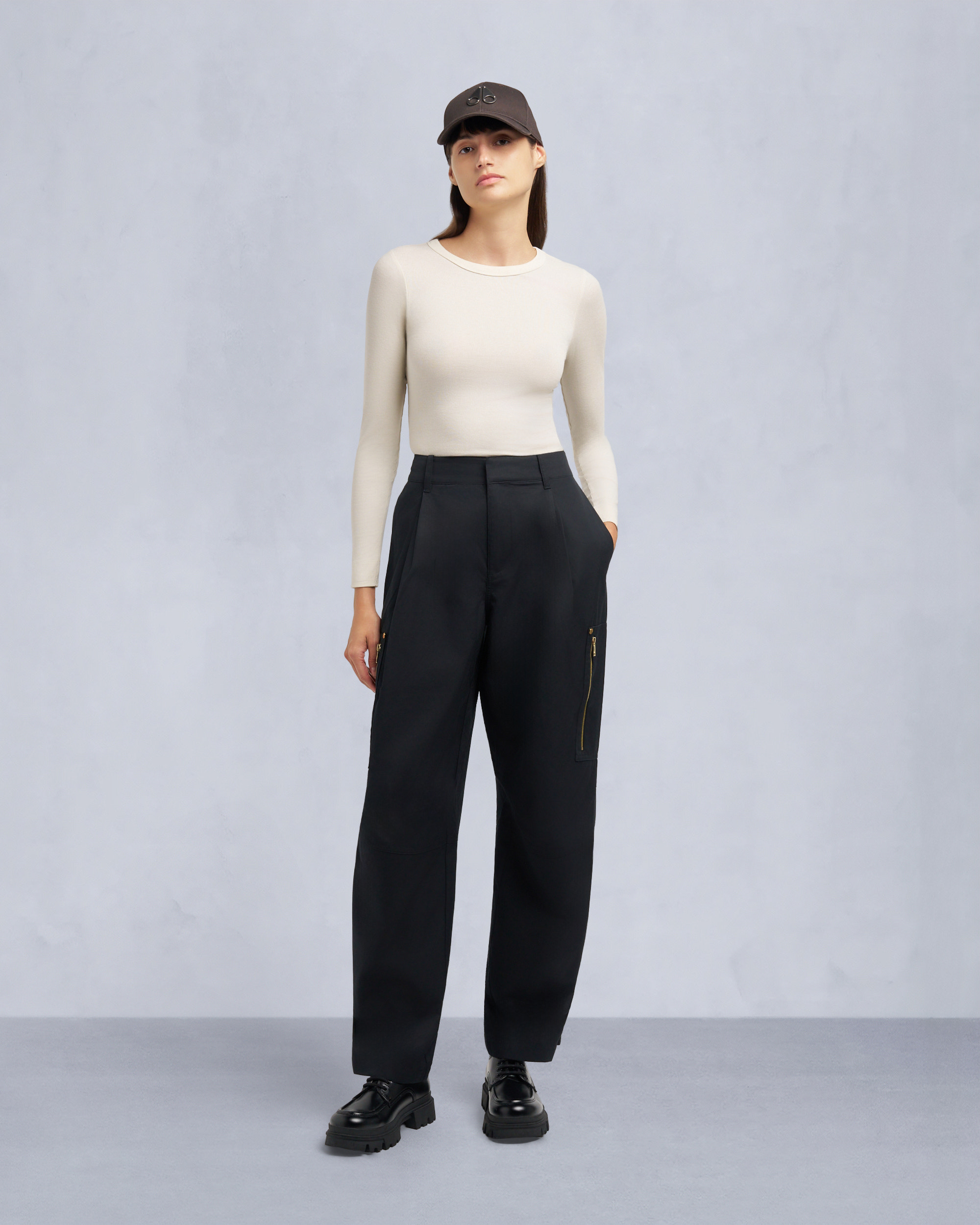 Moose Knuckles - M35LR771G - Iona Cargo Pant - WOMENS -  - Front Category