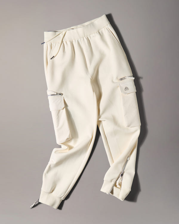 Moose Knuckles - M35LR800 - Mixed Media Joggers - WOMENS -  - GM