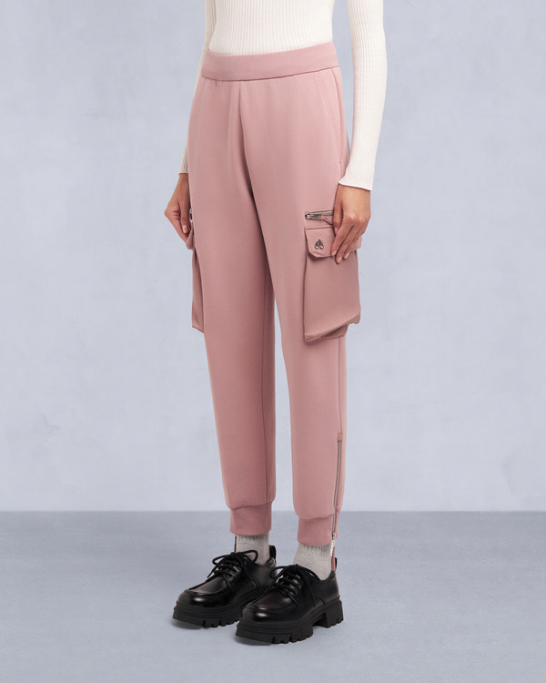 Moose Knuckles - M35LR800 - MixMedia Joggers - WOMENS -  - Front