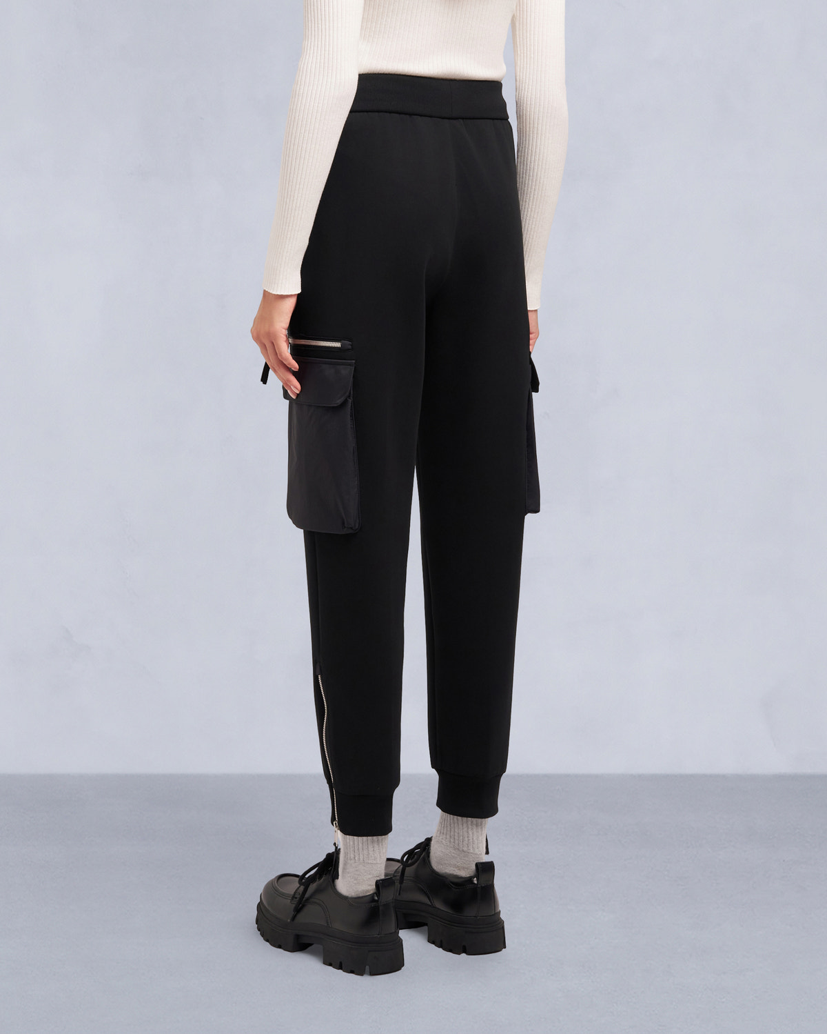 Moose Knuckles - M35LR800 - MixMedia Joggers - WOMENS -  - Back