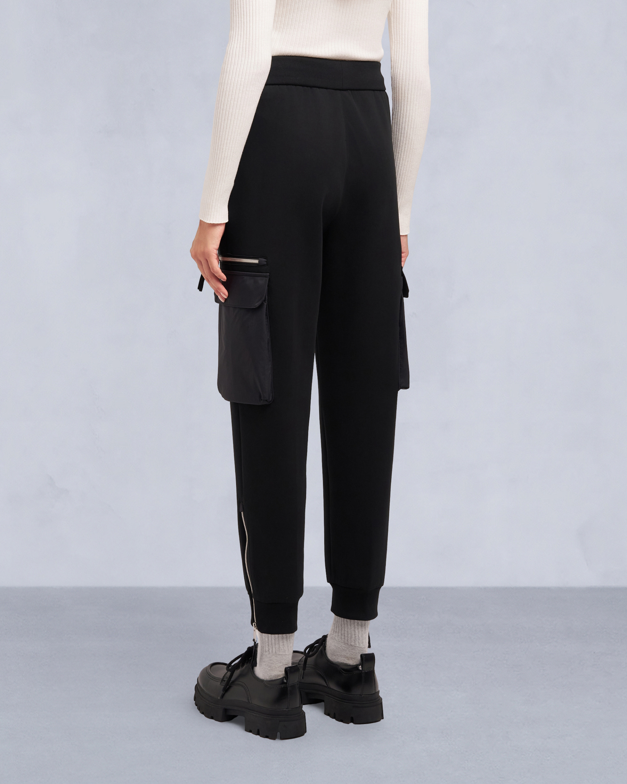 Moose Knuckles - M35LR800 - MixMedia Joggers - WOMENS -  - Back