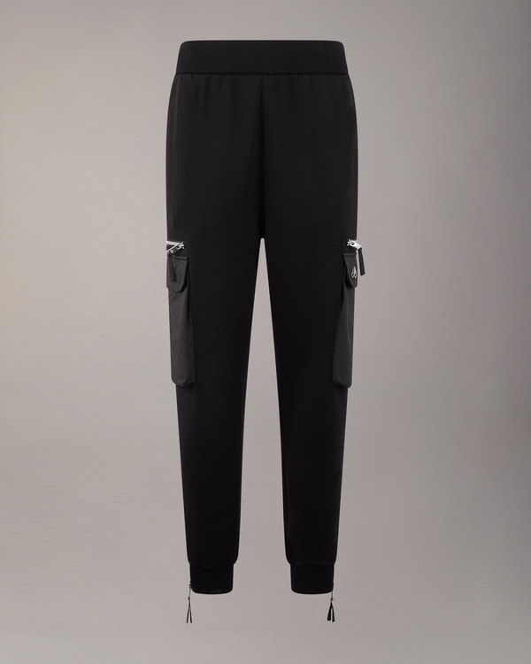 Moose Knuckles - M35LR800 - Mixed Media Joggers - WOMENS -  - Detail8