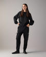 Moose Knuckles - M35LR800 - Mixed Media Joggers - WOMENS -  - Front