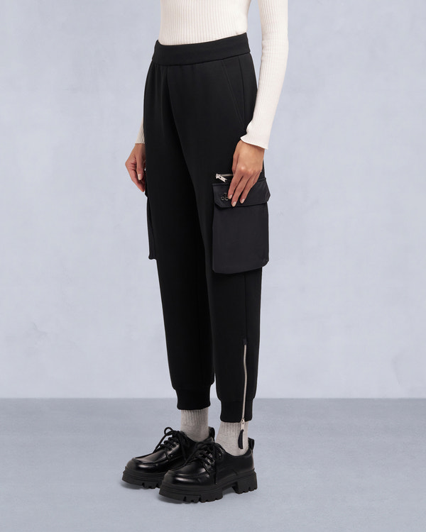 Moose Knuckles - M35LR800 - MixMedia Joggers - WOMENS -  - Front