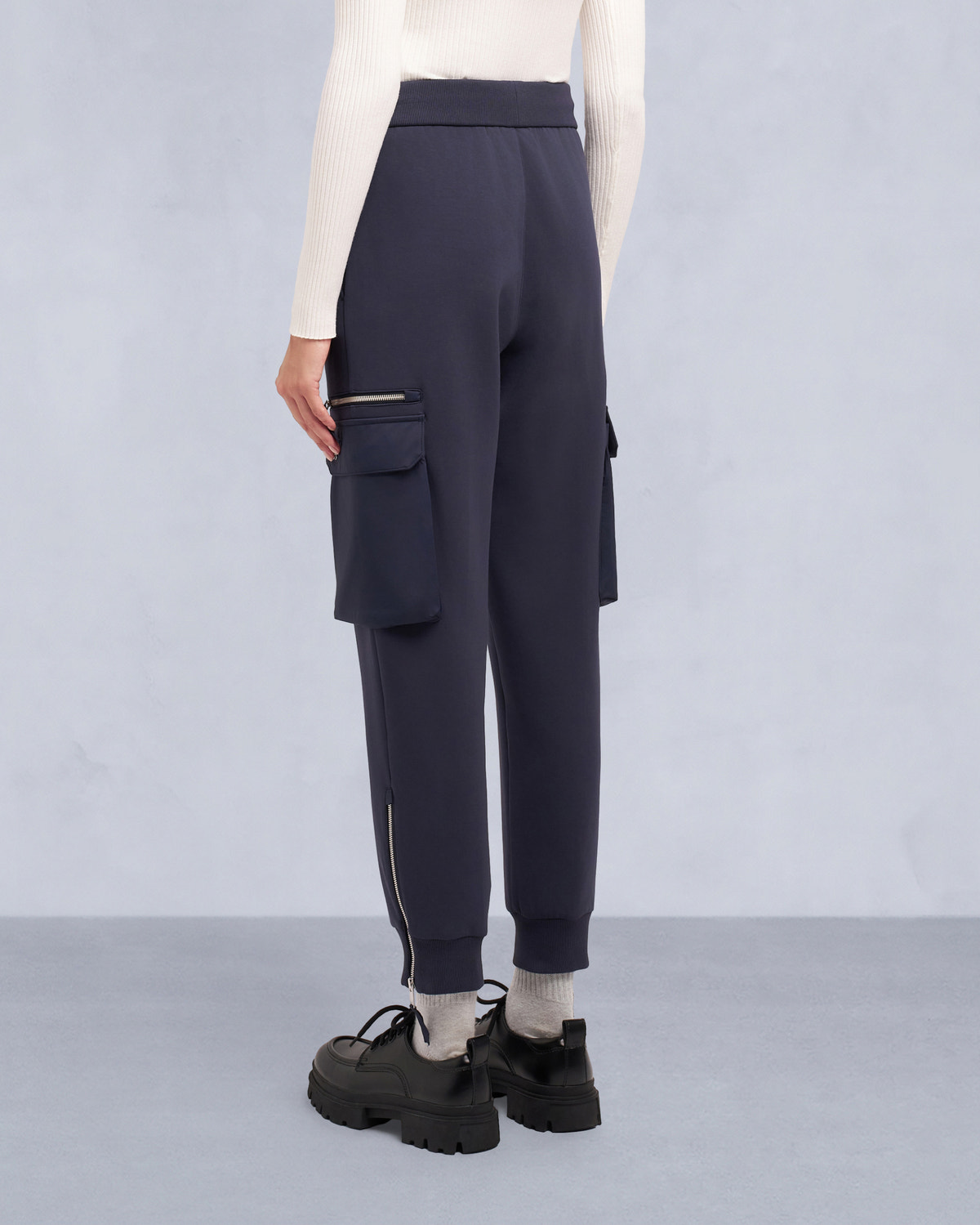 Moose Knuckles - M35LR800 - MixMedia Joggers - WOMENS -  - Back