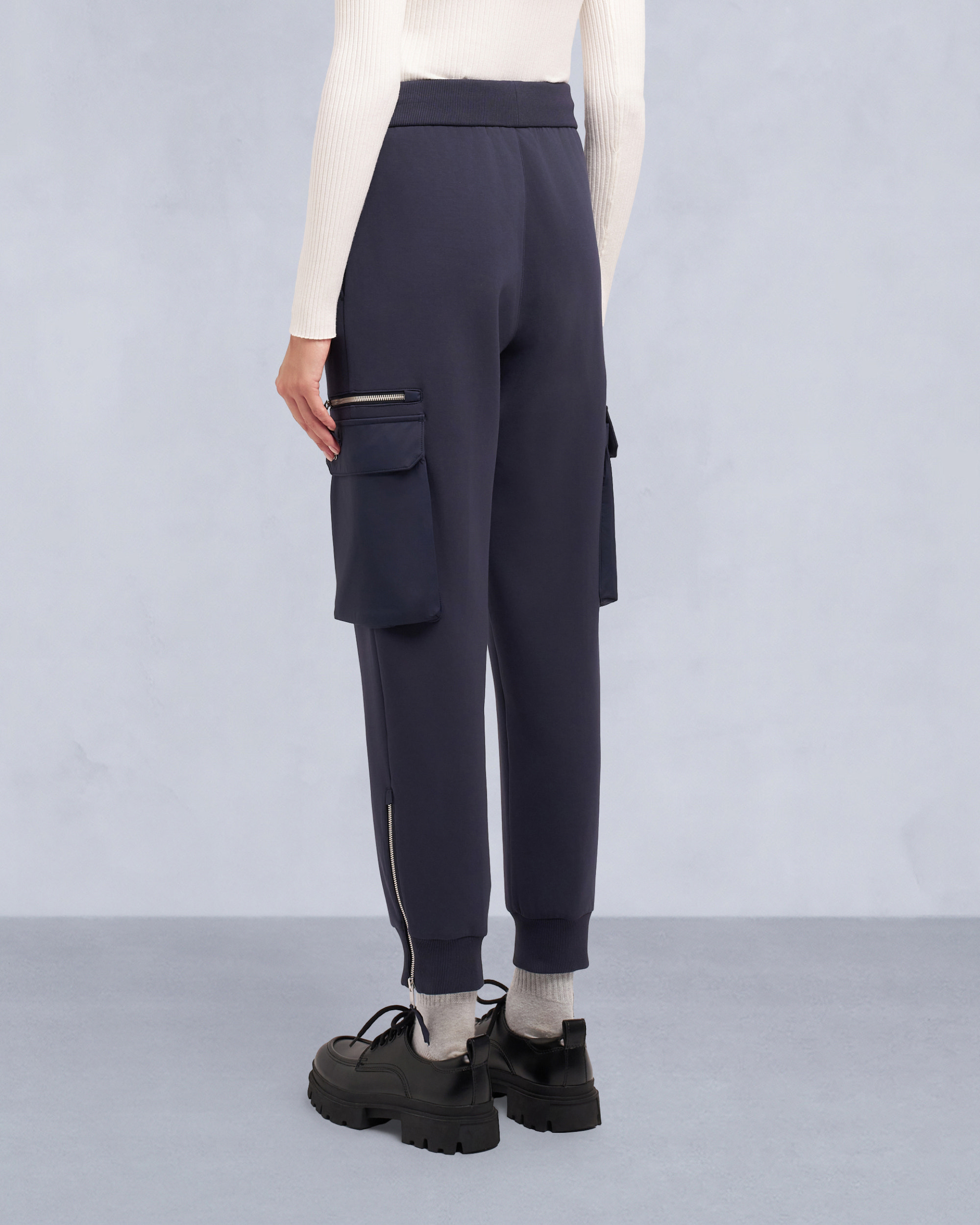 Moose Knuckles - M35LR800 - MixMedia Joggers - WOMENS -  - Back