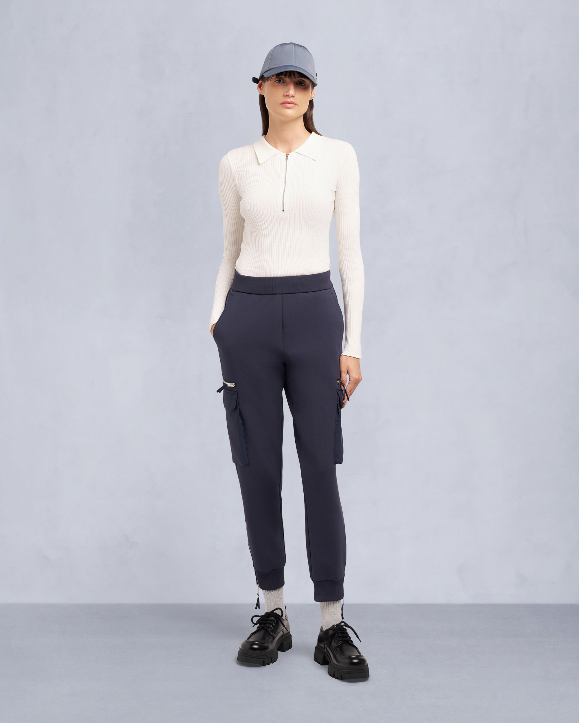 Moose Knuckles - M35LR800 - MixMedia Joggers - WOMENS -  - Front Category