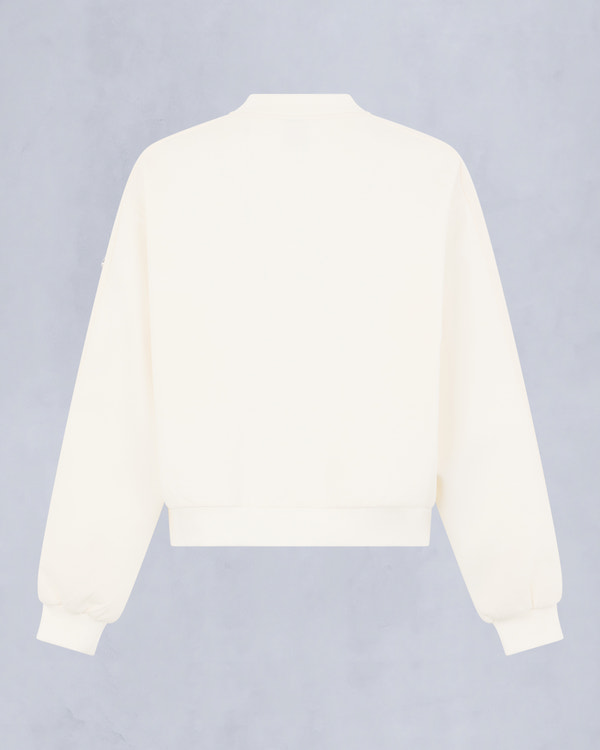 Moose Knuckles - M35LS631 - Mix Media Crewneck Sweatshirt - WOMENS -  - Detail2