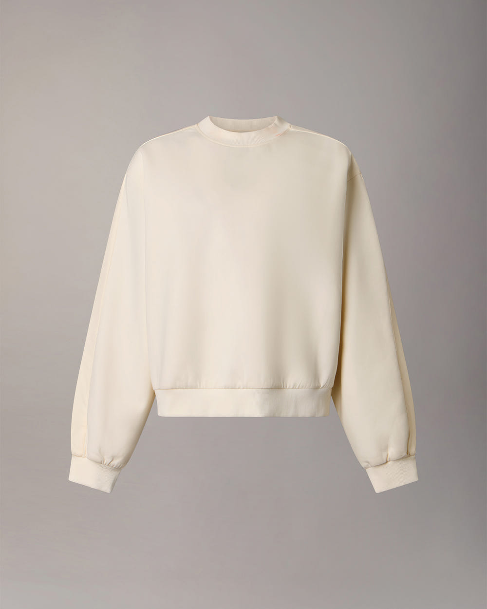 Moose Knuckles - M35LS631 - Mixed Media Crewneck Sweatshirt - WOMENS -  - Detail8