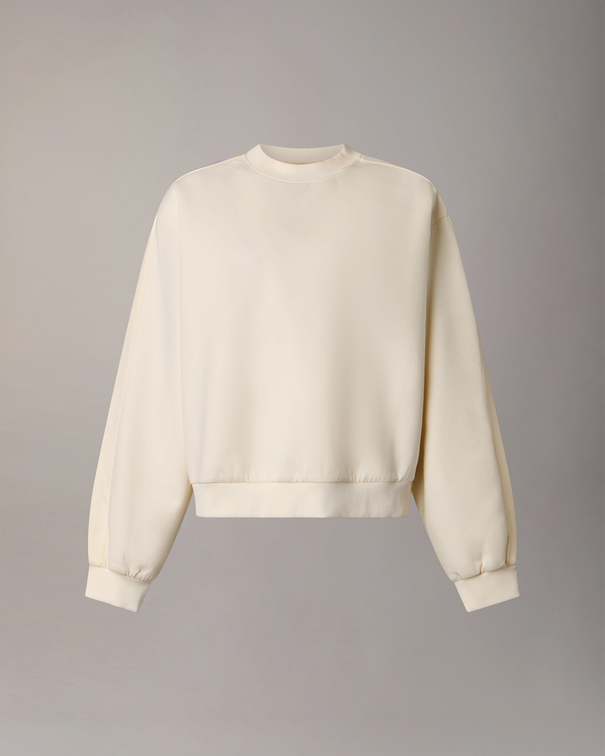 Moose Knuckles - M35LS631 - Mixed Media Crewneck Sweatshirt - WOMENS -  - Detail8