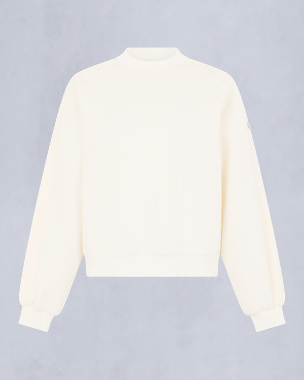 Moose Knuckles - M35LS631 - Mix Media Crewneck Sweatshirt - WOMENS -  - GM