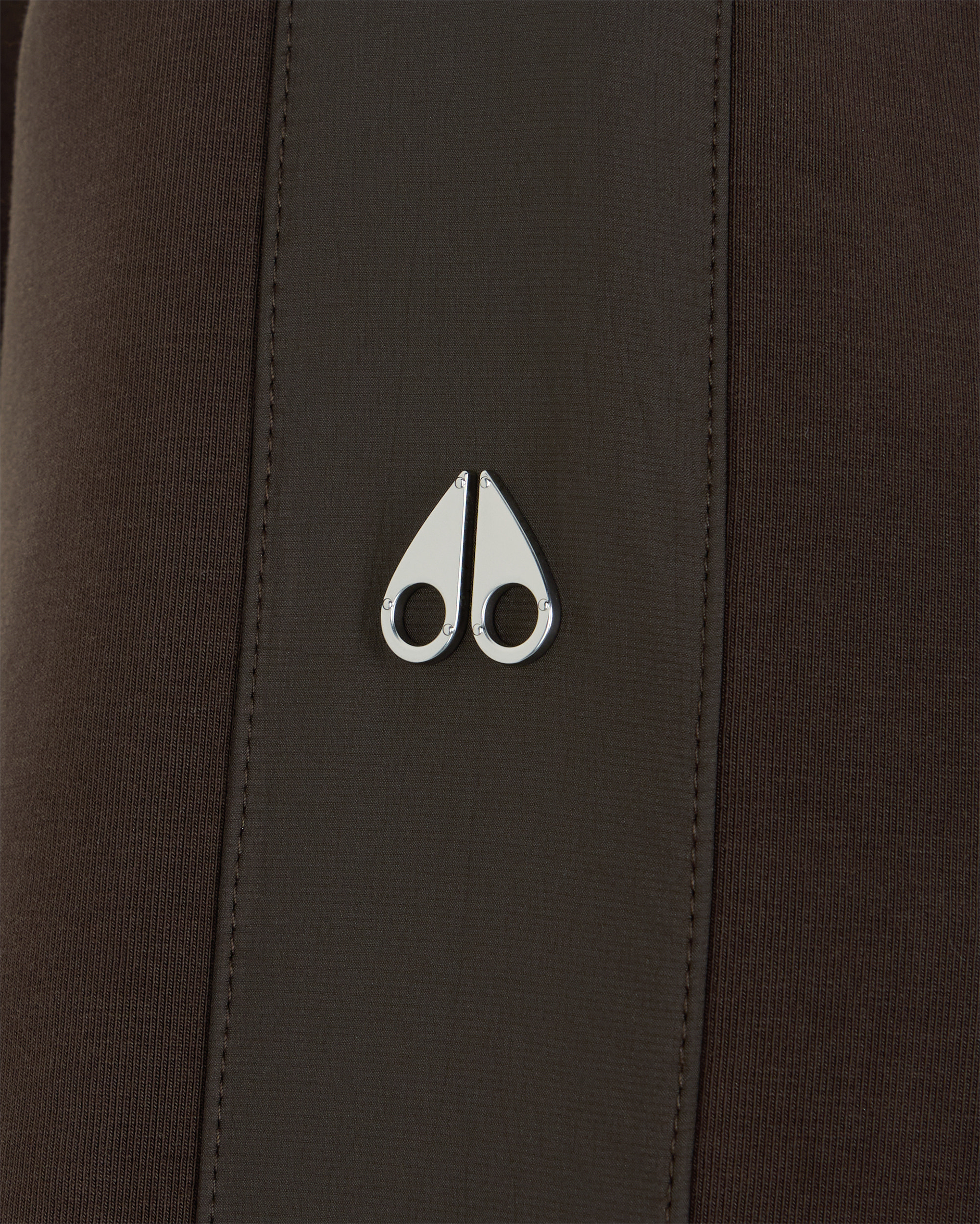 Moose Knuckles - M35LS631 - Mix Media Crewneck Sweatshirt - WOMENS -  - Detail1