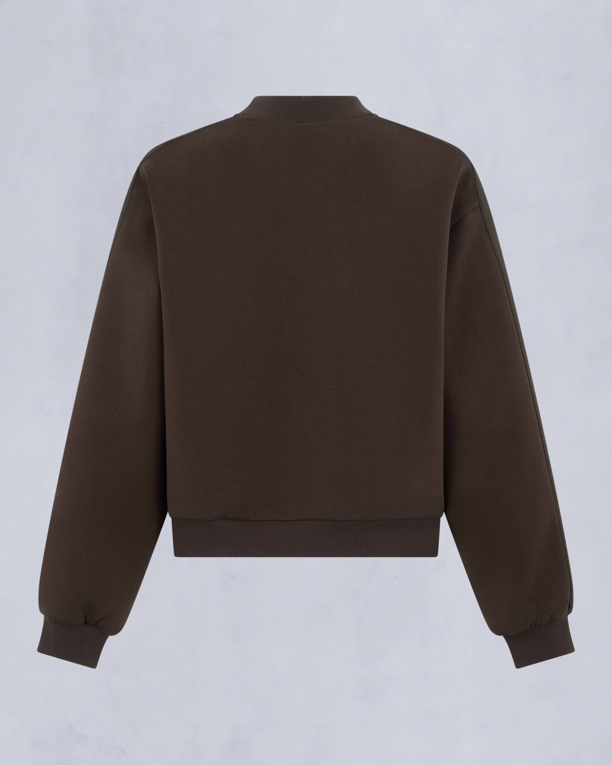 Moose Knuckles - M35LS631 - Mix Media Crewneck Sweatshirt - WOMENS -  - Detail2