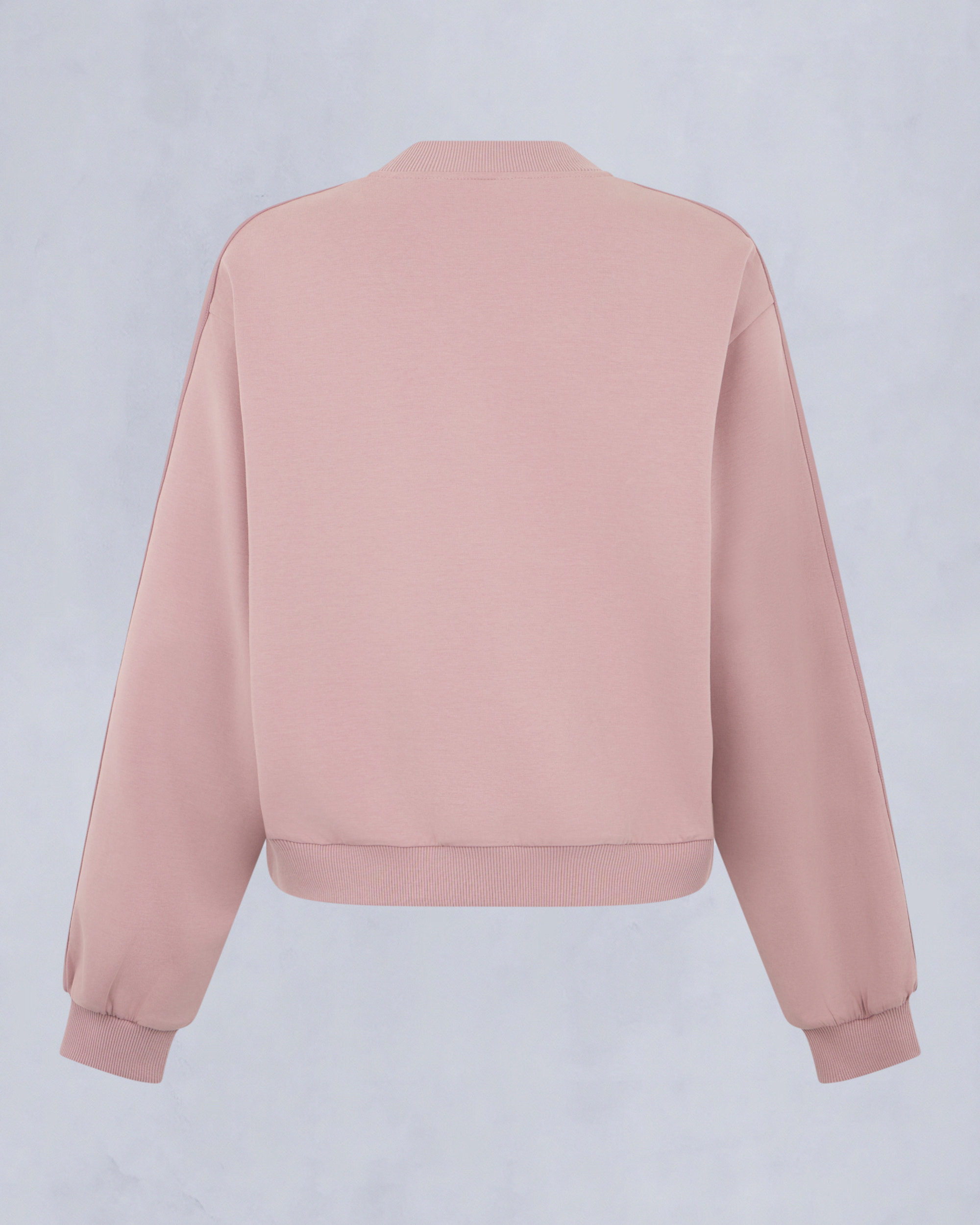 Moose Knuckles - M35LS631 - Mix Media Crewneck Sweatshirt - WOMENS -  - Detail2