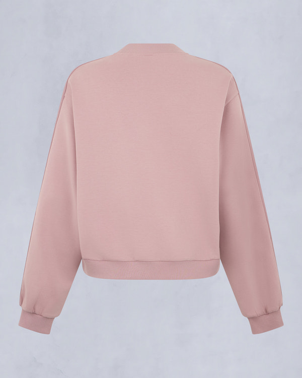 Moose Knuckles - M35LS631 - Mix Media Crewneck Sweatshirt - WOMENS -  - Detail2