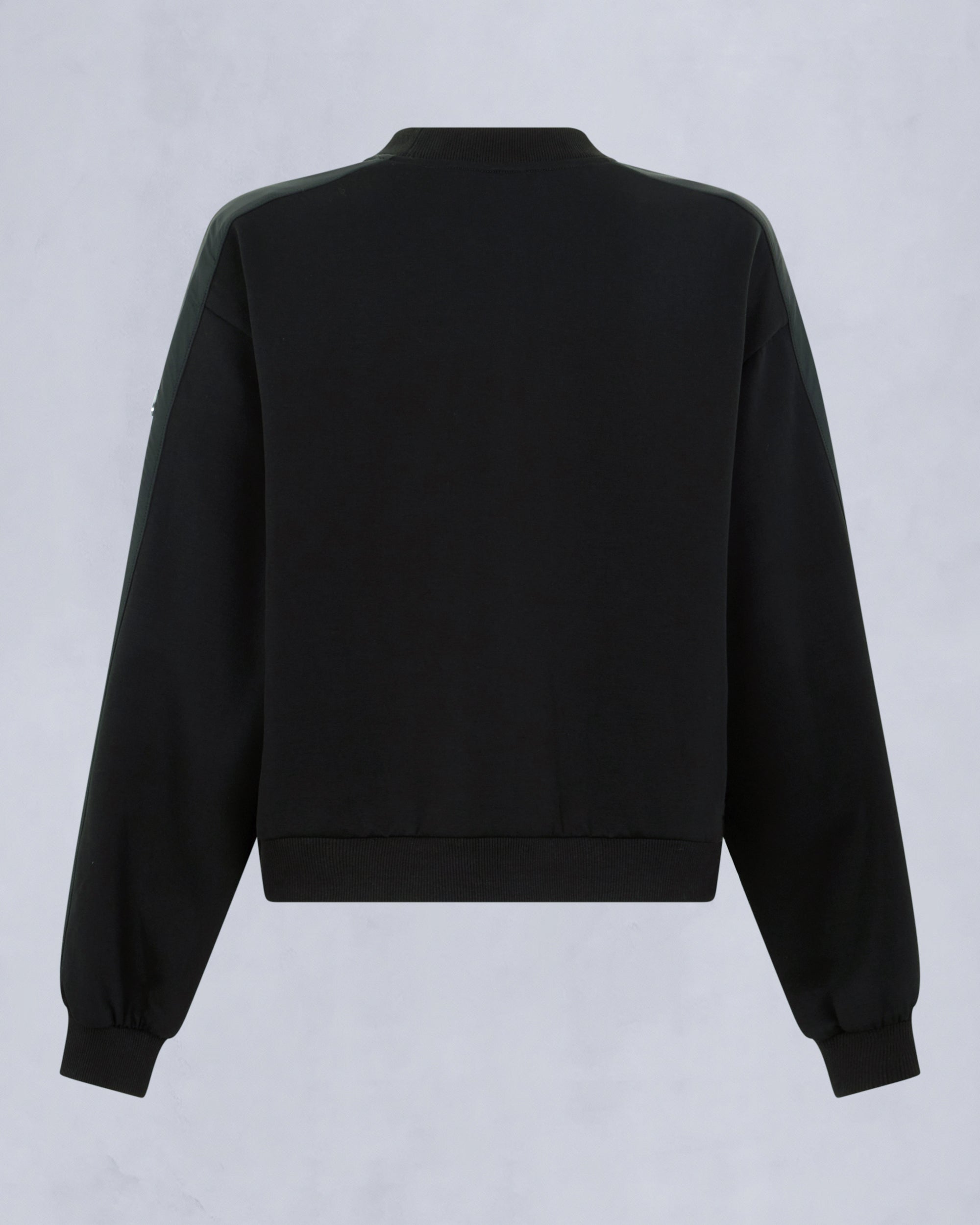 t*e様 MOOSE KNUCKLES スウェット ブラック M Mix Media Crewneck Sweatshirt | Women | Moose Knuckles