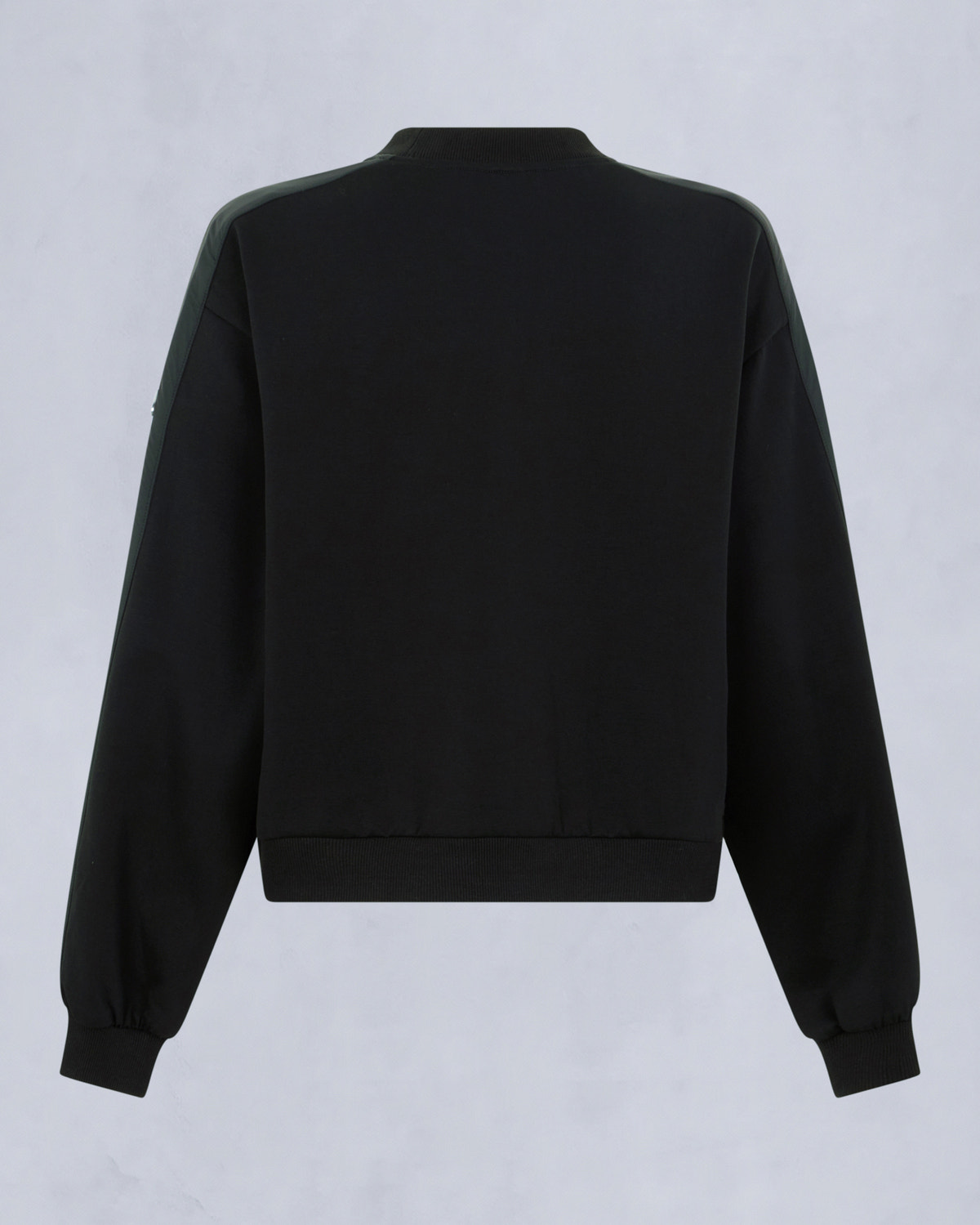 Moose Knuckles - M35LS631 - Mix Media Crewneck Sweatshirt - WOMENS -  - Detail2