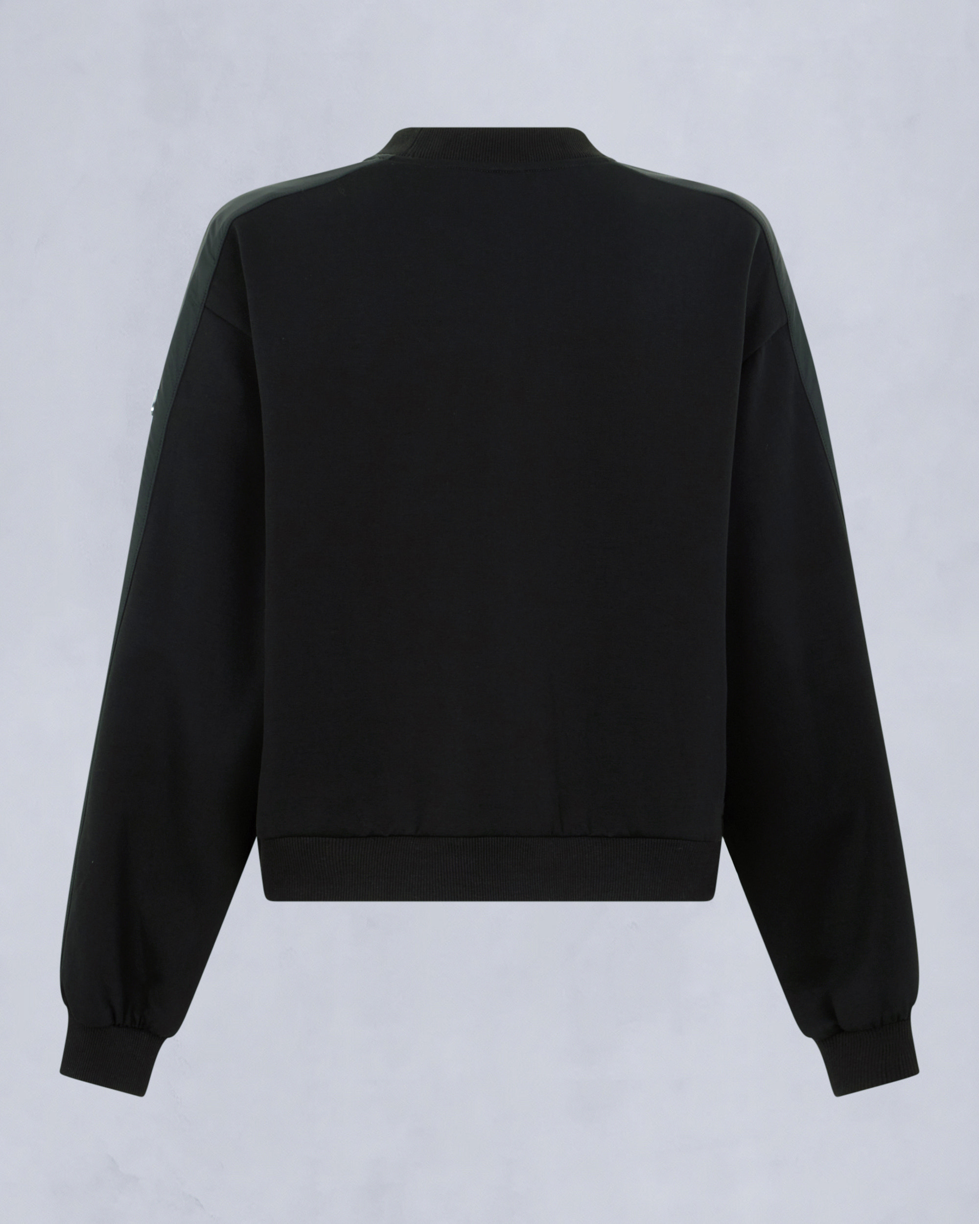 Moose Knuckles - M35LS631 - Mix Media Crewneck Sweatshirt - WOMENS -  - Detail2